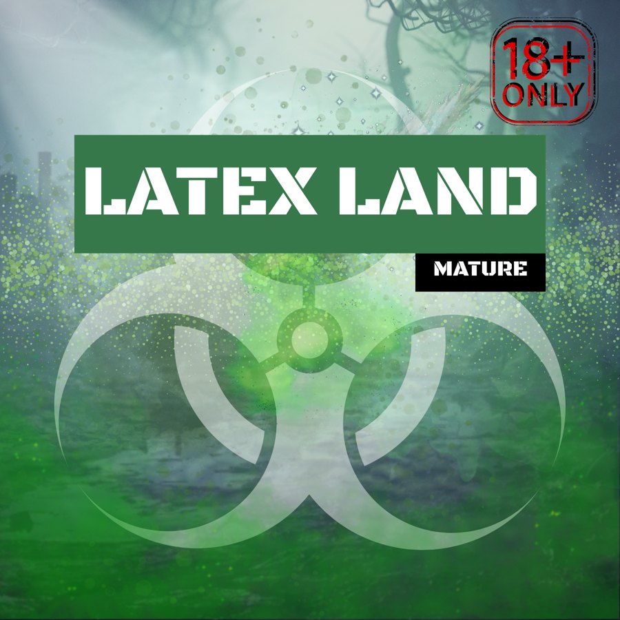 Cover of Latex Land, made by the author in Canva